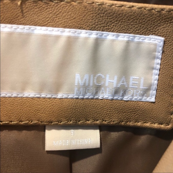 Michael Kors Leather Jacket, new without tags!!! - Picture 3 of 8